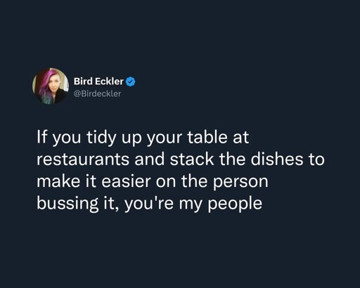 What's your test for people?